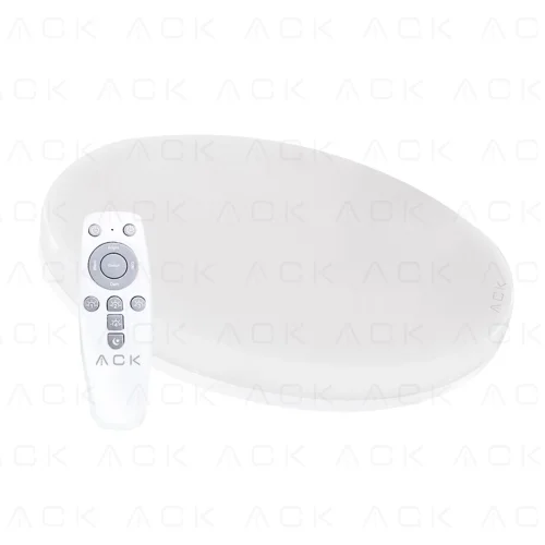 ACK AT10-83001 36W Sıva Üstü Yuvarlak Kelvın Kontrollu Ve Dımlı Kumandalı Armatür - 1