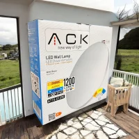 ACK AT15-01290 12W Led Duvar Armatürü Beyaz 6500-4000-3000K Butonlu Renk Seçeneği - 4