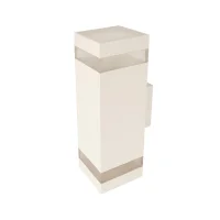 ACK AT16-11890 18W Led Duvar Armatürü Beyaz Kare 6500-4000-3000K Butonlu Renk Seçeneği - 1