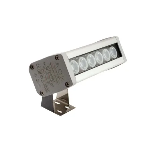 ACK AT20-00683 6X1W Amber IP65 18cm Led Wallwasher - 1