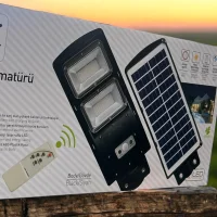 ACK AT42-06031 60W 6500K Beyaz Led Solar Sokak Armatürü - ACK (1)