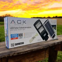 ACK AT42-06031 60W 6500K Beyaz Led Solar Sokak Armatürü - 3
