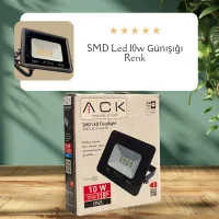 ACK AT62-01002 10W 3000K Led Projektör - 3