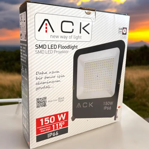 ACK AT62-19432 150W Led Projektör 6500K - 2