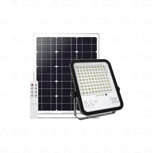 ACK AT65-19432 150W Lensli Solar Led Projektör 6500K IP65 - 1