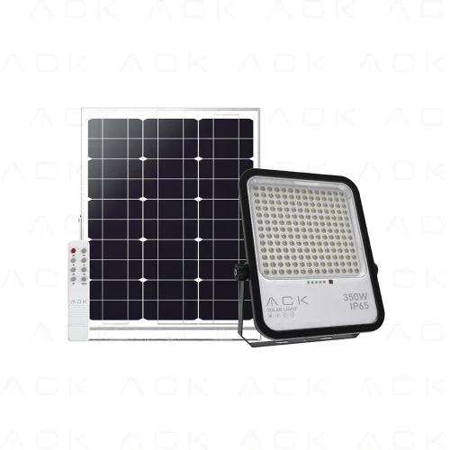 ACK AT65-19832 350W Lensli Solar Led Projektör 6500K IP65 - 1