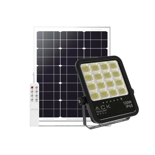 ACK AT66-19192 120W Solar Led Projektör 6500K-4000K-3000K Ayarlanabilir IP65 - 1