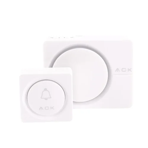 ACK AY30-02030 32 Melodili Uzaktan Kumandali Zil Beyaz - 1