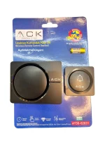 ACK AY30-02031 32 Melodili Uzaktan Kumandali Zil Siyah - 2