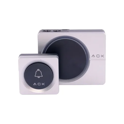 ACK AY30-02032 32 Melodili Uzaktan Kumandali Zil Gri/Siyah - 1