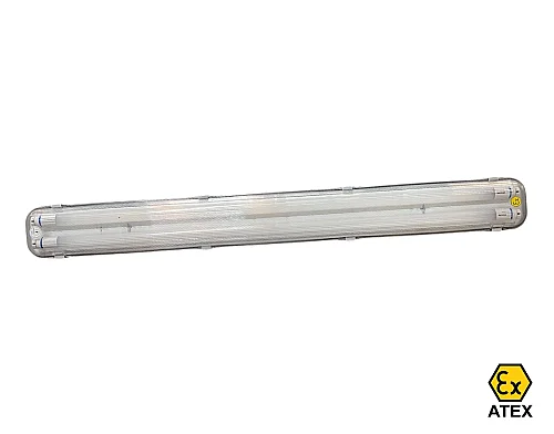 Adanex 2X24W Led Floresan Uyumlu 150CM Exproof Etanj Polikarbon Armatür Zone-2 - 1