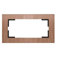 Artline 92191319 Novella Ceviz İkili Sıvaaltı Çerçeve - 1