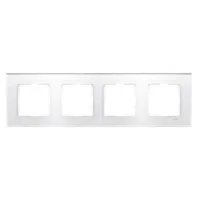 Artline 92192243 Novella Cam Düz Beyaz Üçlü Çerçeve - 1