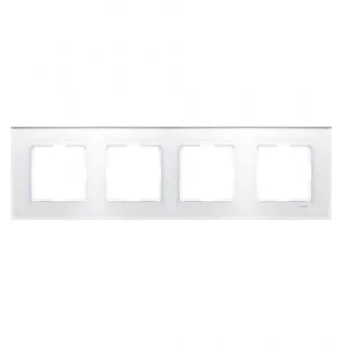 Artline 92192243 Novella Cam Düz Beyaz Üçlü Çerçeve - 1