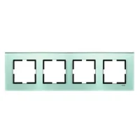 Artline 92192254 Novella Cam Düz Açık Yeşil Dörtlü Çerçeve - 1