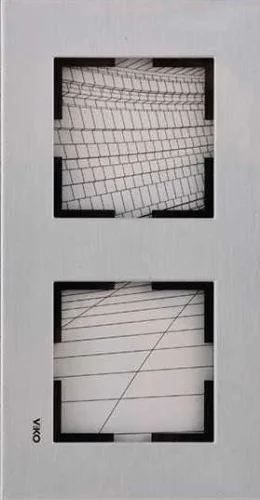 Artline 92192322 Novella Eloxal Gümüş İkili Çerçeve - 1