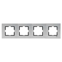Artline 92192324 Novella Eloxal Gümüş Dörtlü Çerçeve - 1