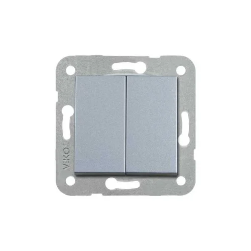 Artline 92605002 Novella/Trenda Gümüş Komütatör Düğme - 1