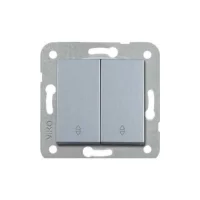 Artline 92605017 Novella/Trenda Gümüş Komütatör Vavien Düğme - 1