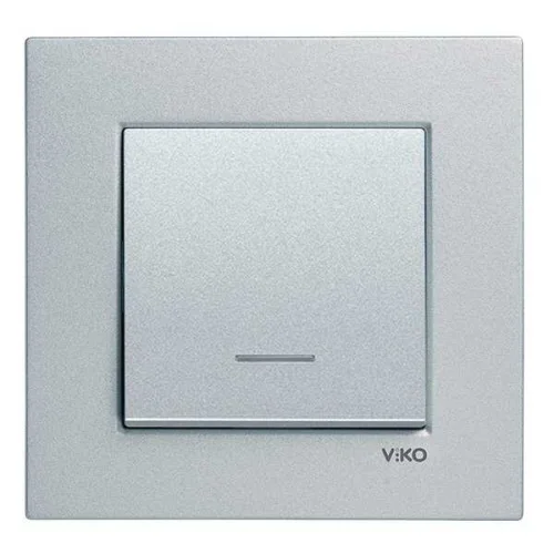 Artline 92605019 Novella/Trenda Gümüş Işıklı Anahtar Düğme - 1