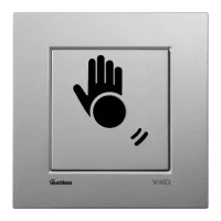 Artline 92605033 Novella/Trenda Gümüş Temassız Anahtar Üst Modül - 1