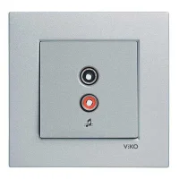 Artline 92605037 Novella/Trenda Gümüş Müzik Yayın Prizi Kapak (Mekanizma Hariç) - 1