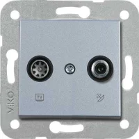 Artline 92605085 Novella/Trenda Gümüş Tv-Sat Kapak (Mekanizma Hariç) - 1