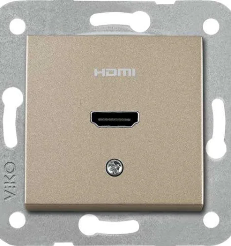Artline 92605211 Novella/Trenda Bronz Hdmı Konnektör Kapak (Mekanizma Hariç) - 1