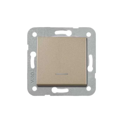 Artline 92605219 Novella/Trenda Bronz Işk Anahtar Düğme - 1