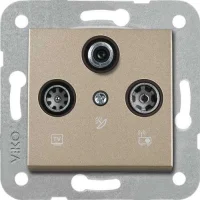 Artline 92605241 Novella/Trenda Bronz Uydu Sat Kapak (Mekanizma Hariç) - 1