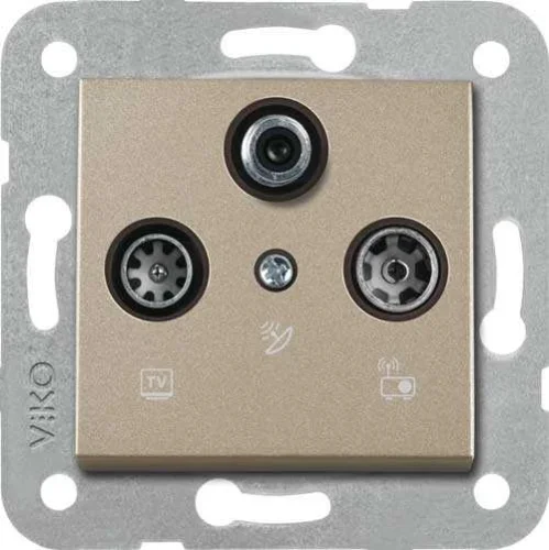 Artline 92605241 Novella/Trenda Bronz Uydu Sat Kapak (Mekanizma Hariç) - 1