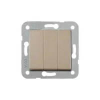 Artline 92605268 Novella/Trenda Bronz Üçlü Anahtar Düğme - 1