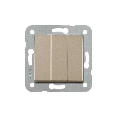 Artline 92605268 Novella/Trenda Bronz Üçlü Anahtar Düğme - 1