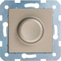 Artline 92605284 Novella/Trenda Bronz Pr0 Dimmer/1-10V Düğme/Kapak (Mekanizma Hariç) - 1