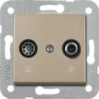 Artline 92605285 Novella/Trenda Bronz Tv-Sat Kapak (Mekanizma Hariç) - 1