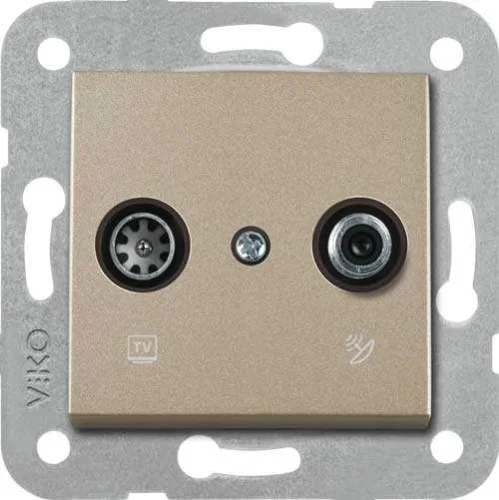 Artline 92605285 Novella/Trenda Bronz Tv-Sat Kapak (Mekanizma Hariç) - 1