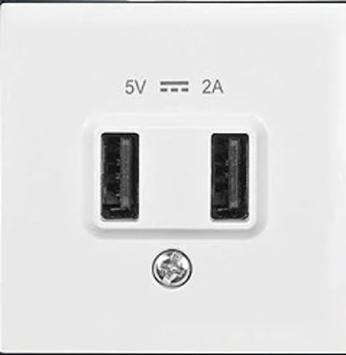 Artline 92605309 Novella/Trenda Antrasit Usb Priz Kapak 5V-2A (Mekanizma Hariç) - 1