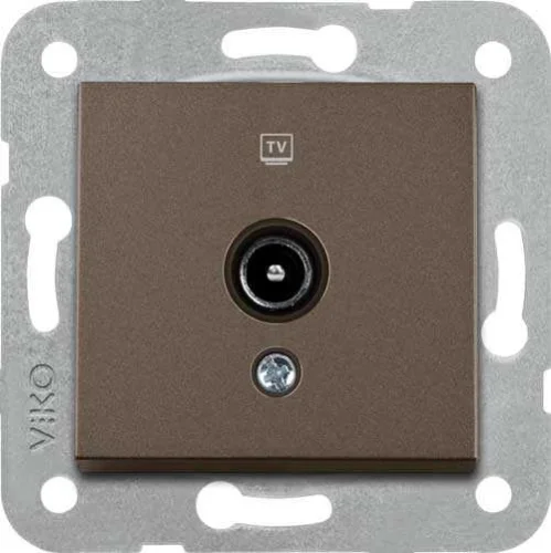 Artline 92605310 Novella/Trenda Antrasit Tv Priz Kapak (Mekanizma Hariç) - 1