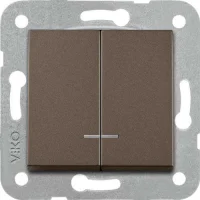 Artline 92605350 Novella/Trenda Antrasit Işk Komütatör Düğme - 1