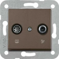 Artline 92605385 Novella/Trenda Antrasit Tv-Sat Kapak (Mekanizma Hariç) - 1