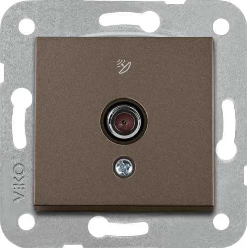 Artline 92605397 Novella/Trenda Antrasit F Kon Uydu Prizi Kapak (Mekanizma Hariç) - 1