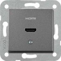 Artline 92605411 Novella/Trenda Füme Hdmi Konnektör Kapak (Mekanizma Hariç) - 1