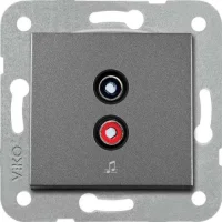 Artline 92605437 Novella/Trenda Füme Müzik Yayın Prizi Kapak (Mekanizma Hariç) - 1