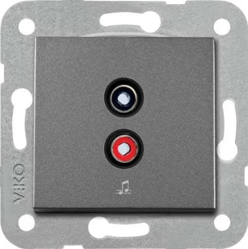 Artline 92605437 Novella/Trenda Füme Müzik Yayın Prizi Kapak (Mekanizma Hariç) - 1