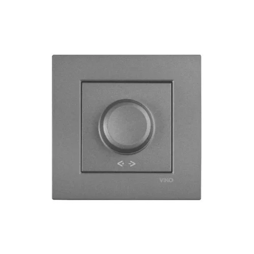 Artline 92605484 Novella/Trenda Füme Pr0 Dimmer/1-10V Düğme/Kapak (Mekanizma Hariç) - 1