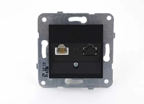 Artline 92605513 Novella/Trenda Siyah Vga Konnektör Kapak (Mekanizma Hariç) - 1