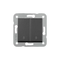 Artline 92605517 Novella/Trenda Siyah Komütatör Vavien Düğme - 1