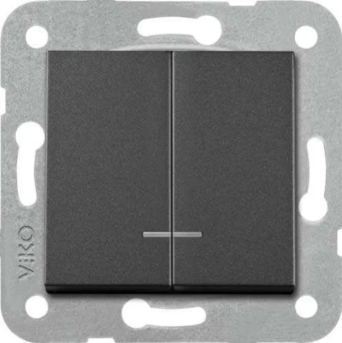 Artline 92605550 Novella/Trenda Siyah Işıklı Komütatör Düğme - 1