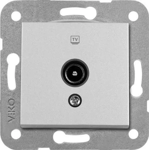 Artline 92605610 Novella/Trenda Met Beyaz Tv Priz Kapak (Mekanizma Hariç) - 1