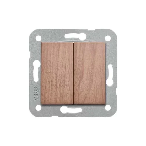 Artline 92615102 Novella/Trenda Ceviz Komütatör Düğme - 1